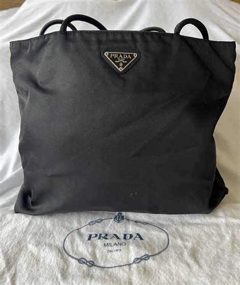 prada rattan beach bag|vintage prada nylon tote bag.